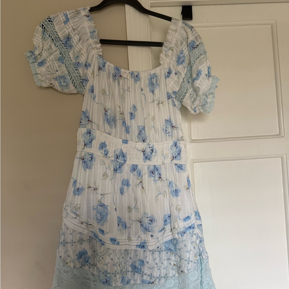 Loveshackfancy Lilium Embroidered Cotton mini dress - Picture 4 of 6